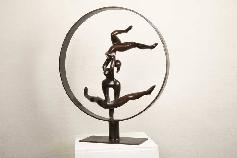 Original Contemporary Sports Sculpture by Ousmane Dermé