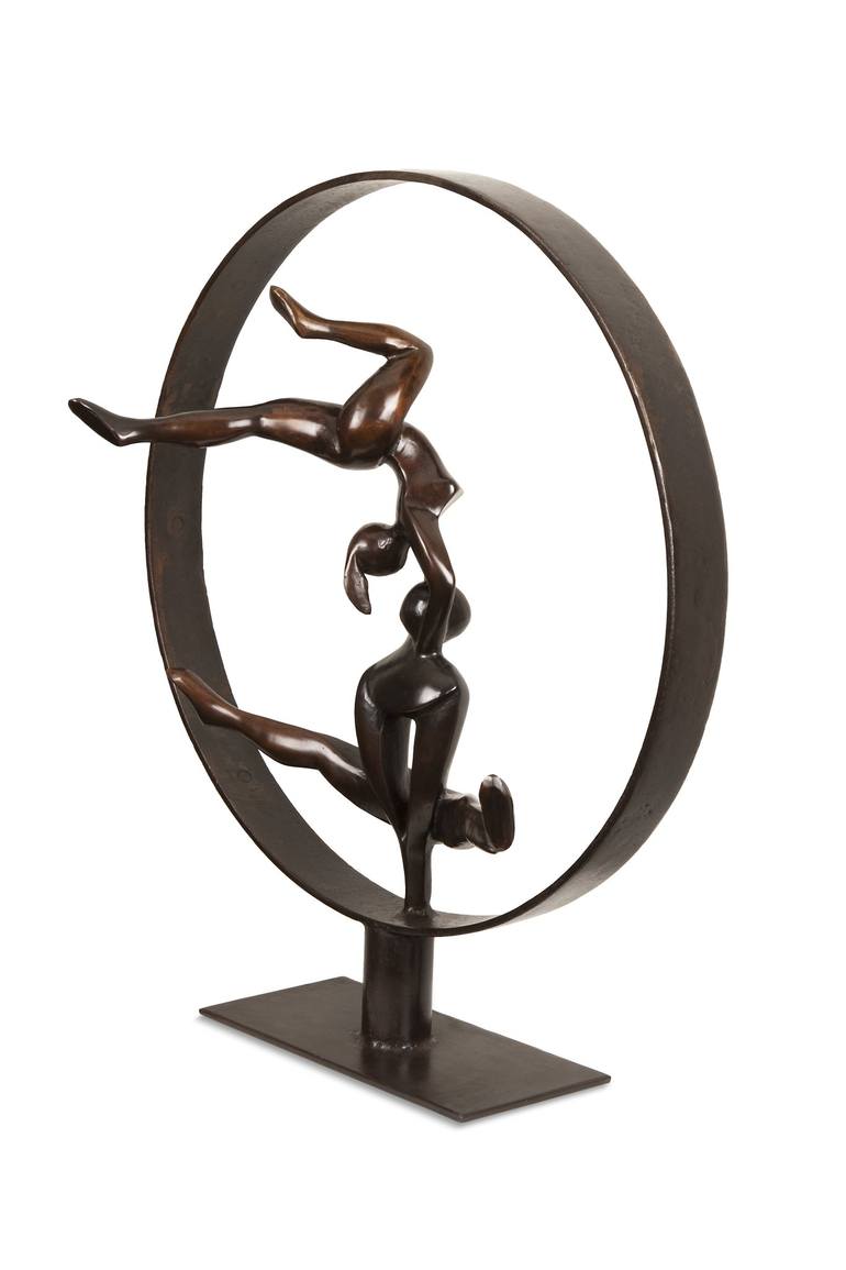 Original Contemporary Sports Sculpture by Ousmane Dermé