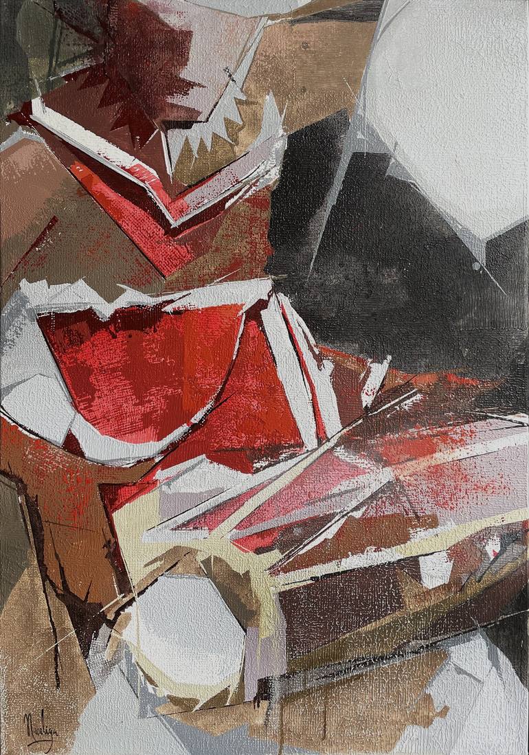 Original Abstract Paintings by Nihal Weligama