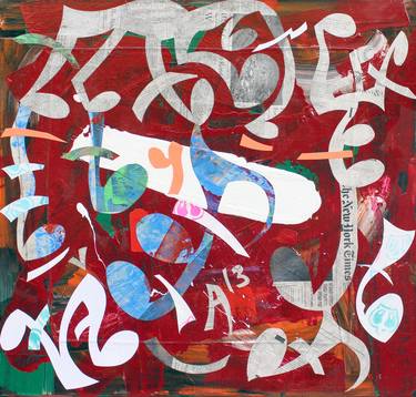 Original Abstract Music Paintings by Ligel Lambert
