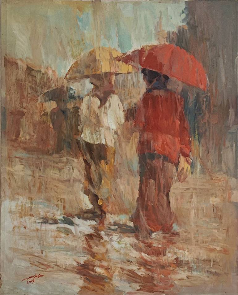 Print of Impressionism Abstract Paintings by Hamed Saeed
