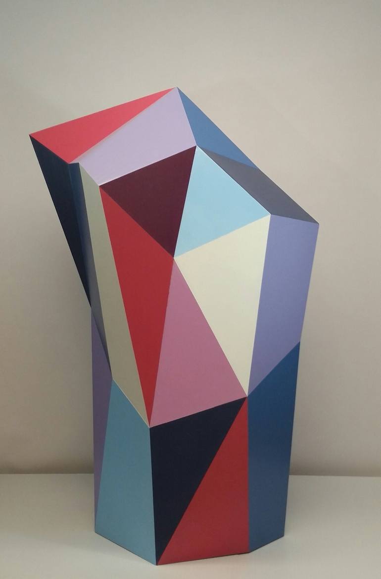 Original Geometric Sculpture by Sassoon Kosian