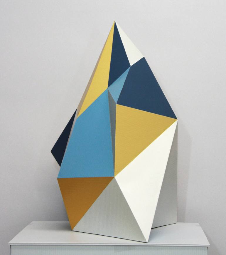 Original Minimalism Abstract Sculpture by Sassoon Kosian