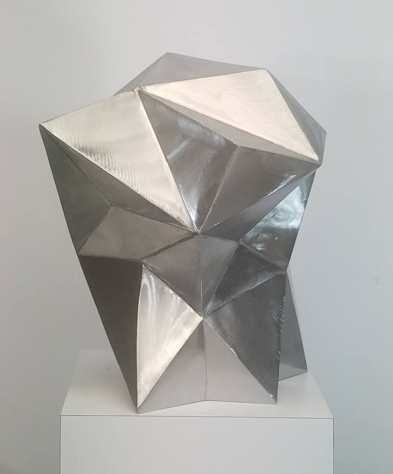 Original Geometric Sculpture by Sassoon Kosian