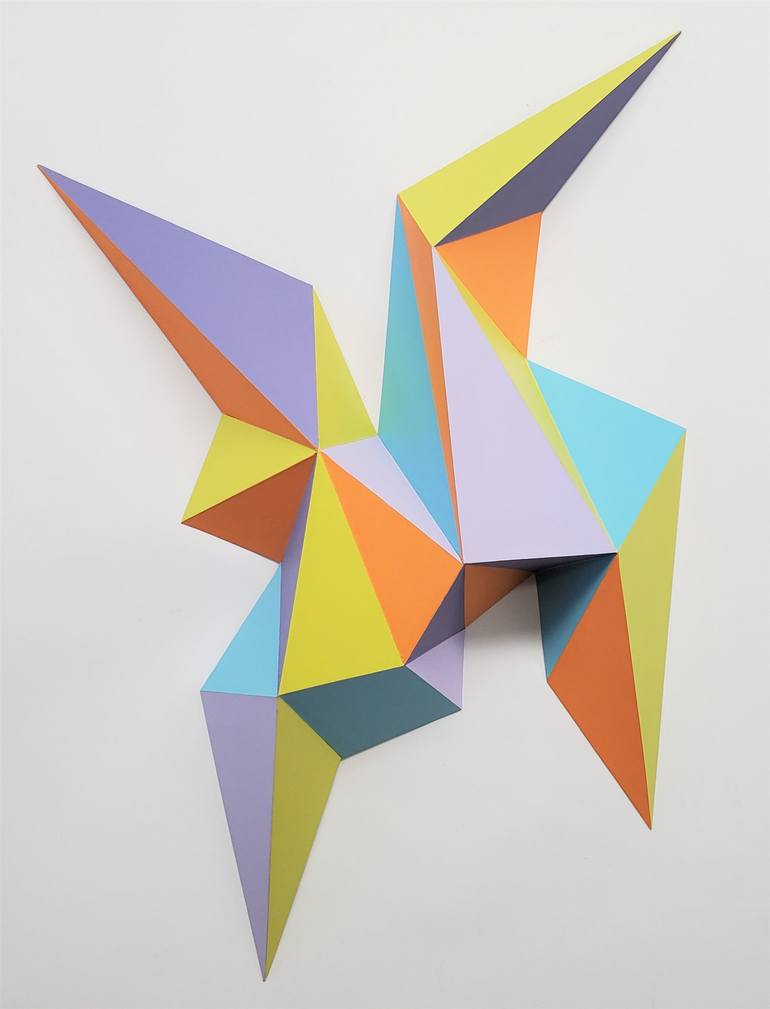 Original Geometric Sculpture by Sassoon Kosian