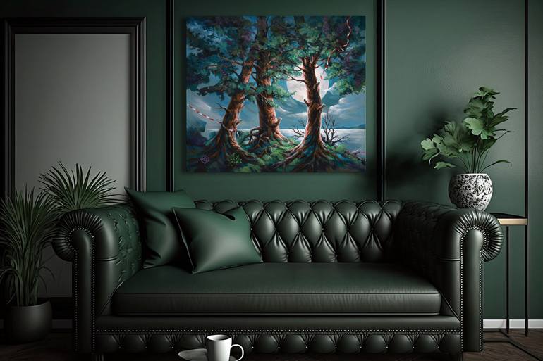 Original Figurative Seascape Painting by Lutz Gaede