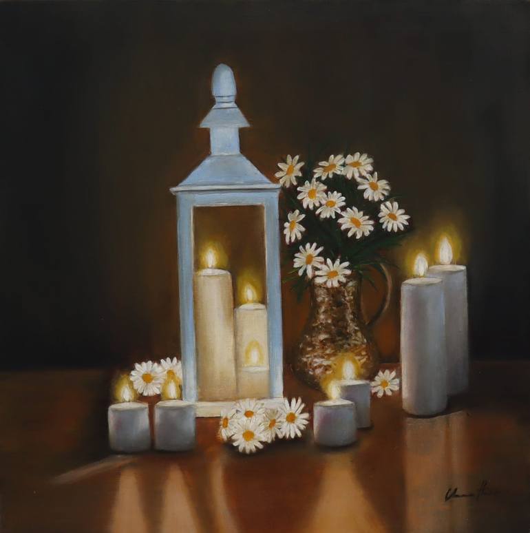 Original Realism Still Life Paintings by Habiba  Noor