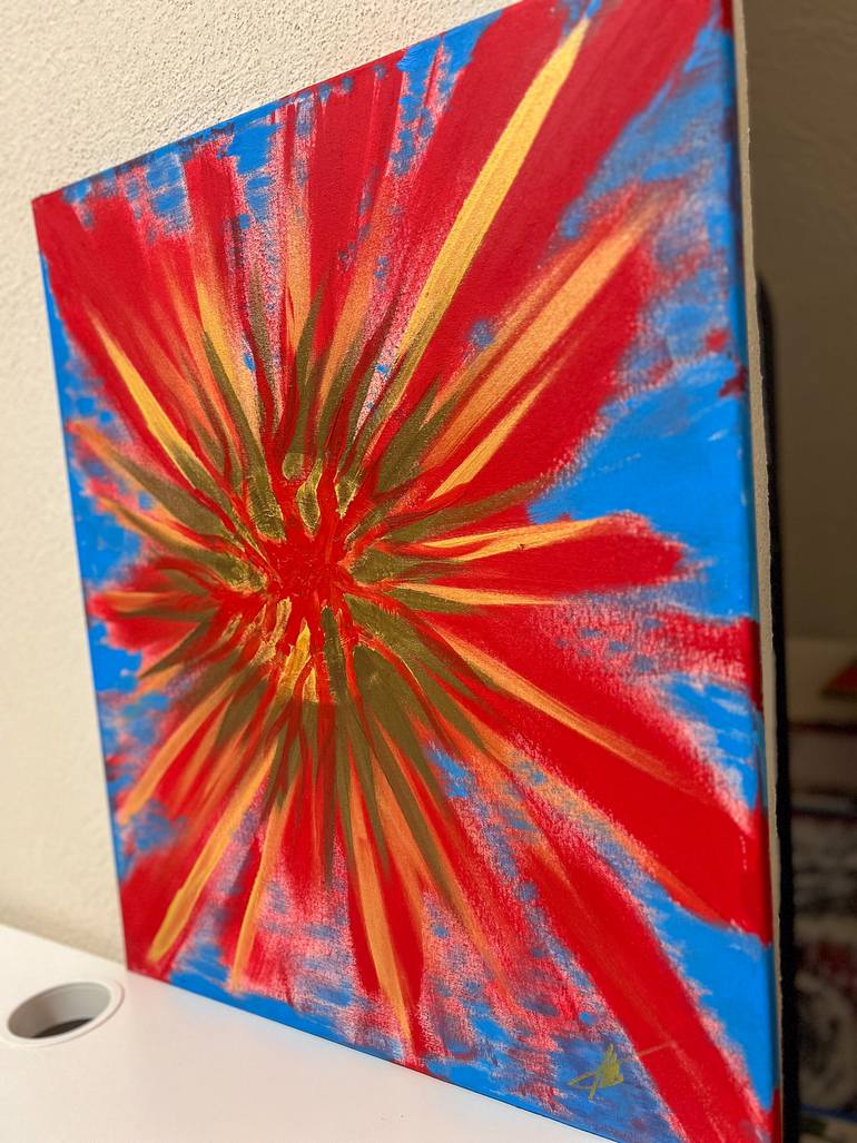 Original Abstract Politics Painting by Maksim Gorshkov