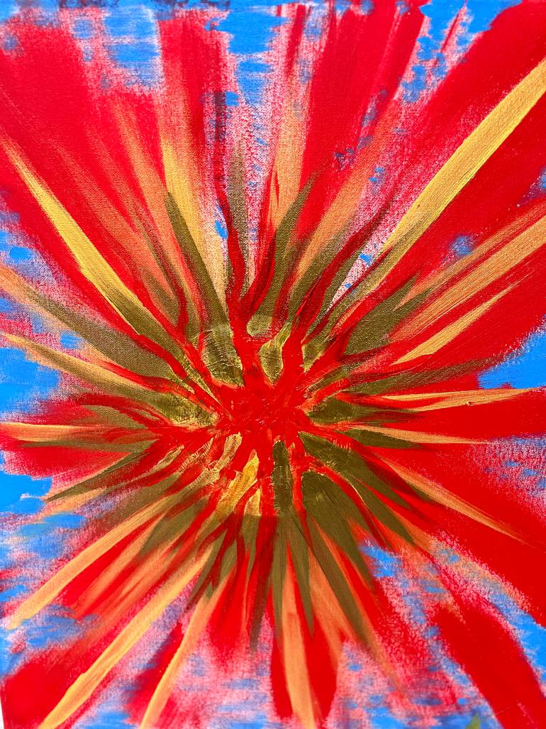 Original Abstract Politics Painting by Maksim Gorshkov