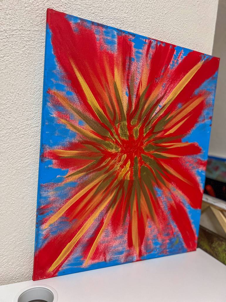 Original Abstract Politics Painting by Maksim Gorshkov