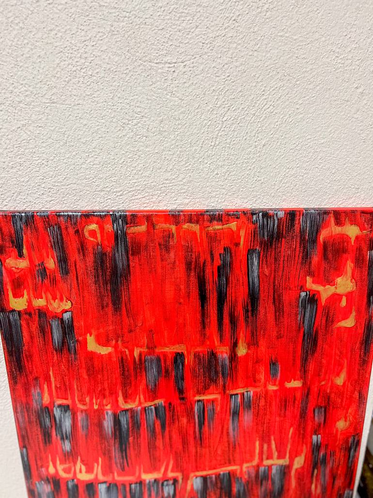 Original Abstract Religion Painting by Maksim Gorshkov