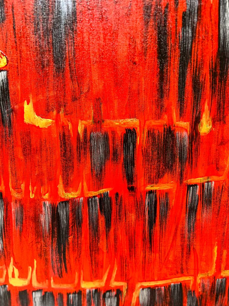 Original Abstract Religion Painting by Maksim Gorshkov