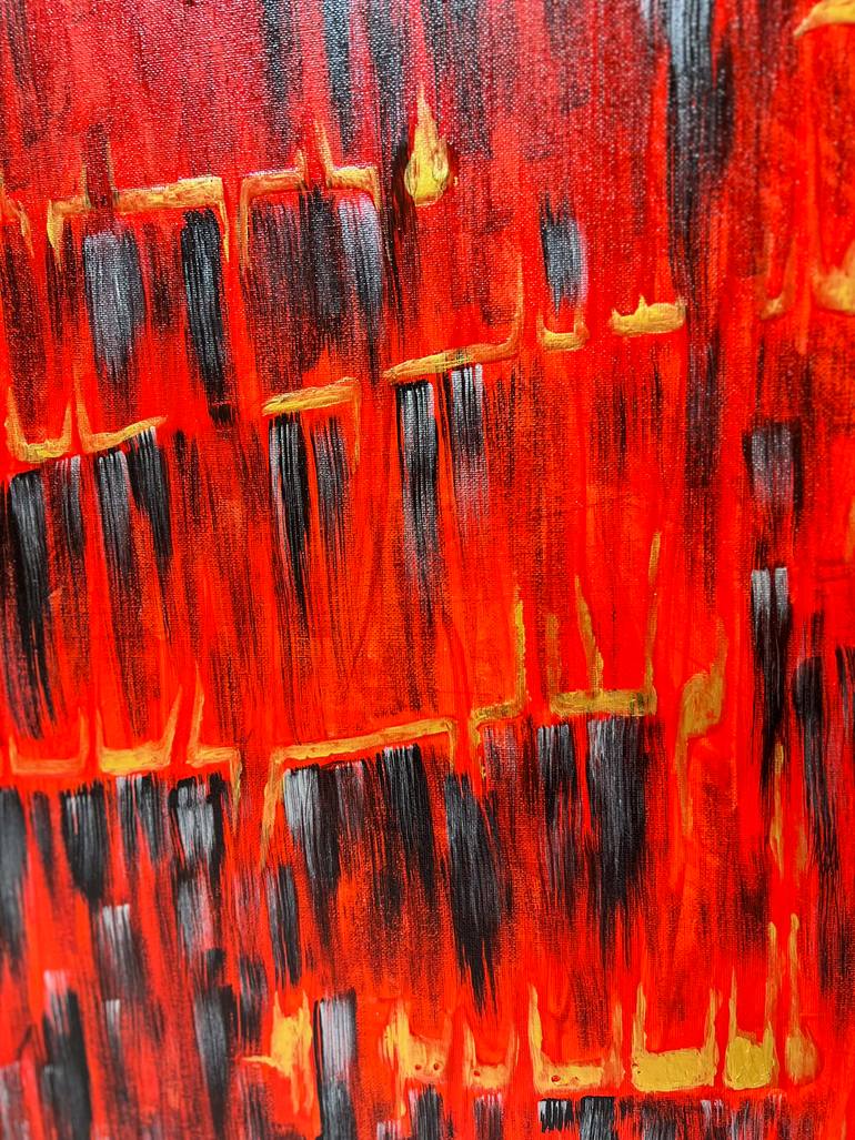 Original Abstract Religion Painting by Maksim Gorshkov