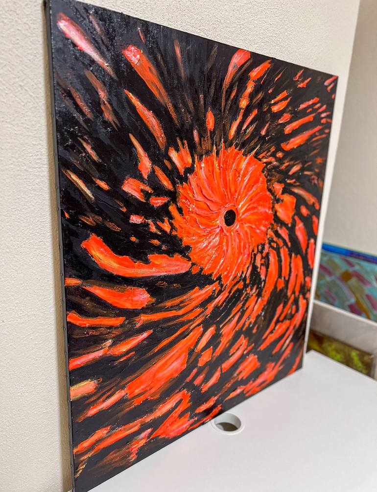 Original Abstract Science/Technology Painting by Maksim Gorshkov