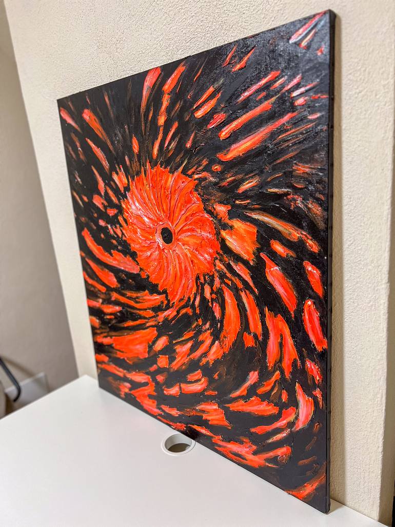 Original Abstract Science/Technology Painting by Maksim Gorshkov