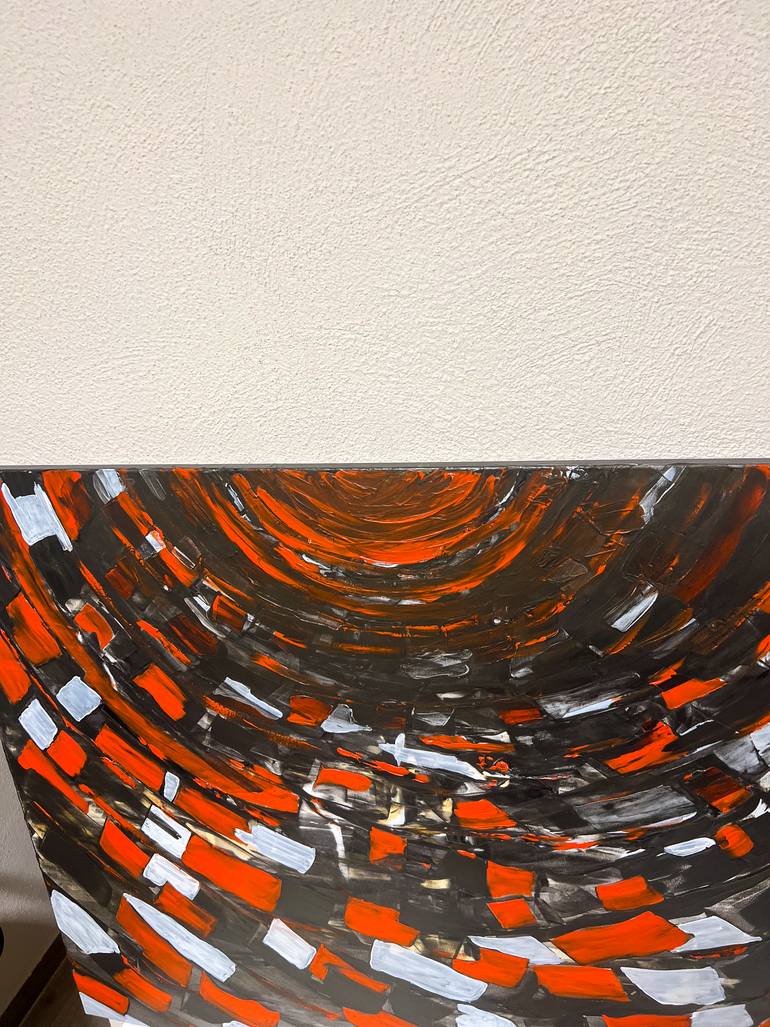Original Abstract Geometric Painting by Maksim Gorshkov