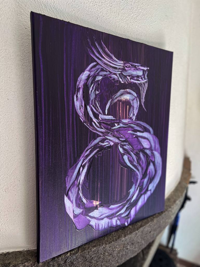 Original Abstract Fantasy Painting by Maksim Gorshkov