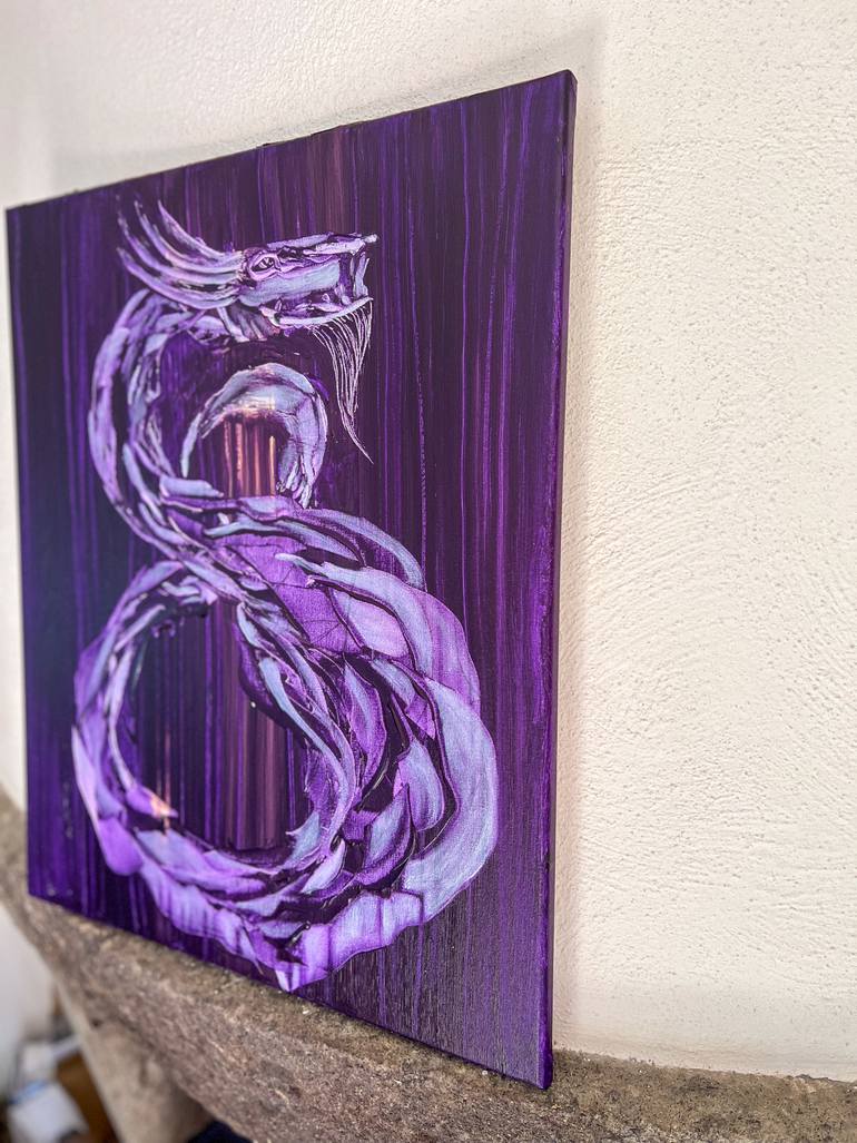 Original Abstract Fantasy Painting by Maksim Gorshkov