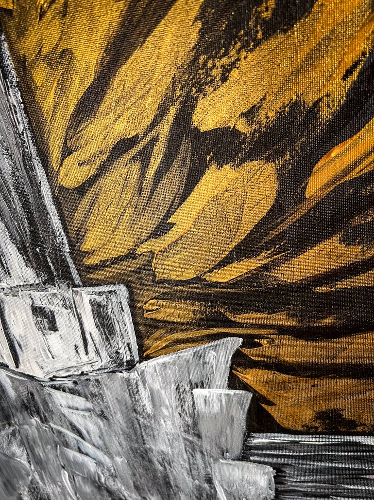 Original Abstract Expressionism Seascape Painting by Maksim Gorshkov