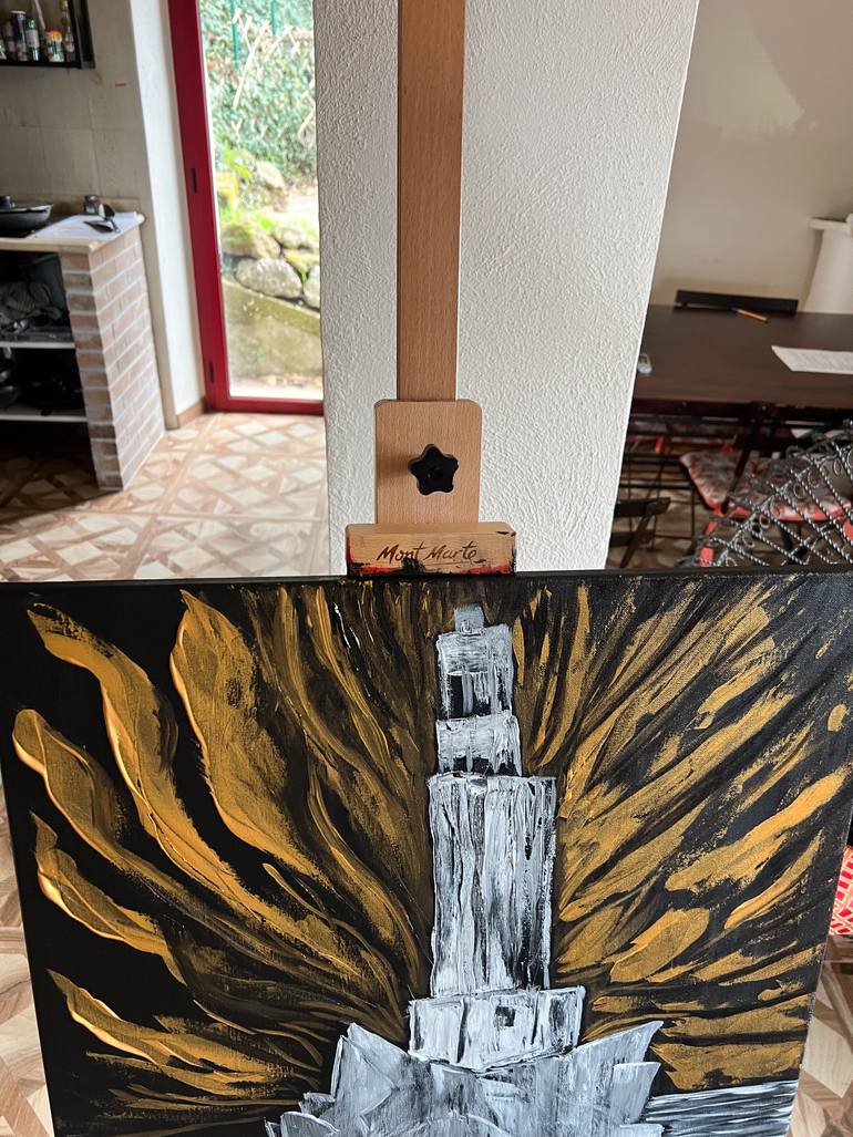 Original Abstract Expressionism Seascape Painting by Maksim Gorshkov