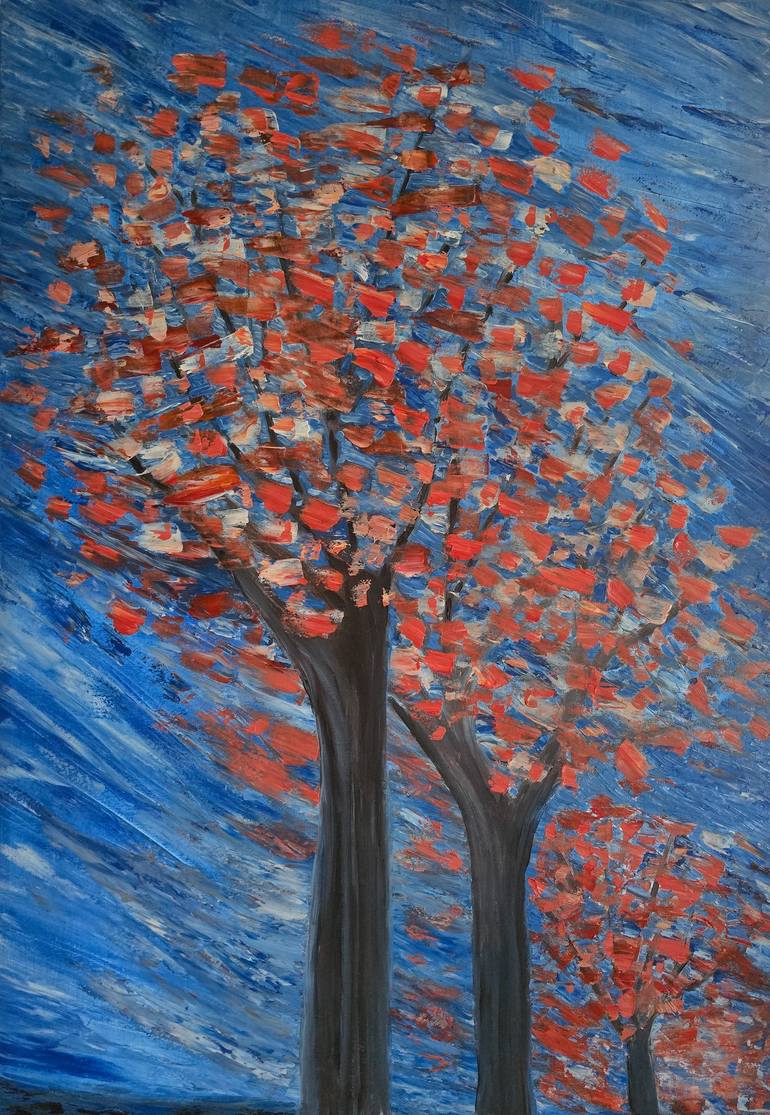 Original Symbolism Nature Paintings by Maksim Gorshkov
