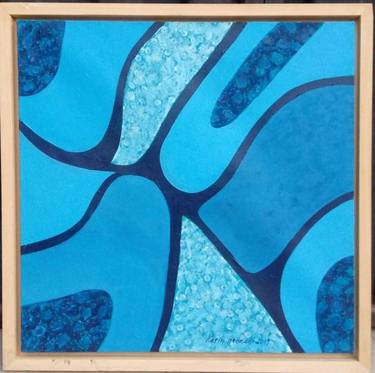 Original Op Art Patterns Paintings by Manal Elhariri