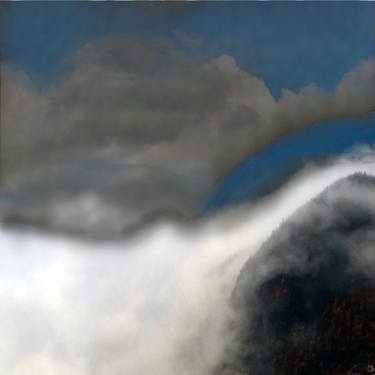 Clouds and Mountain 24 x24 thumb