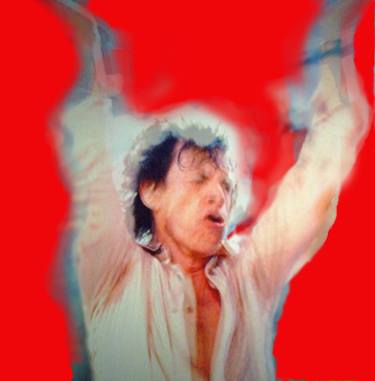 Mick Jagger, Plain Background 9 30x30 thumb