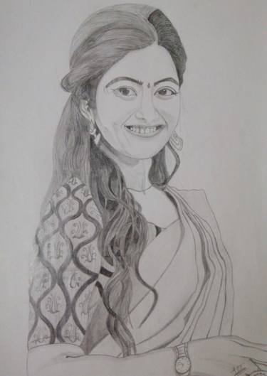 Print of Realism People Drawings by Thanushka Lakshan