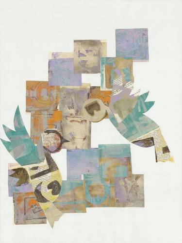 Original Conceptual Abstract Mixed Media by Nandi Jordan