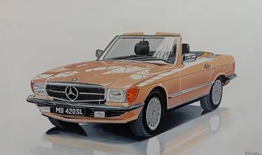 Original Realism Car Paintings by Assel Munaidar