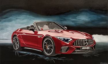 Print of Realism Car Paintings by Assel Munaidar