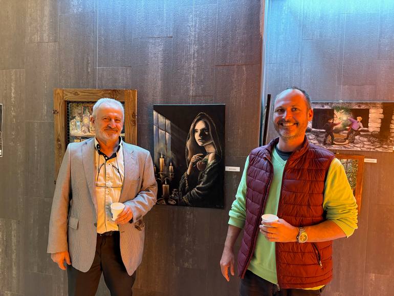 Original Classicism Women Painting by Nicolas De Kerchove