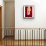 Hallway elegance in light wood