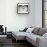A sleek frame complements contemporary photography