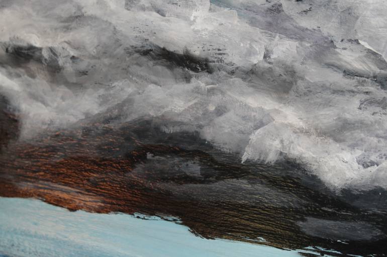 Original Color Field Painting Landscape Painting by Aldo Curcio
