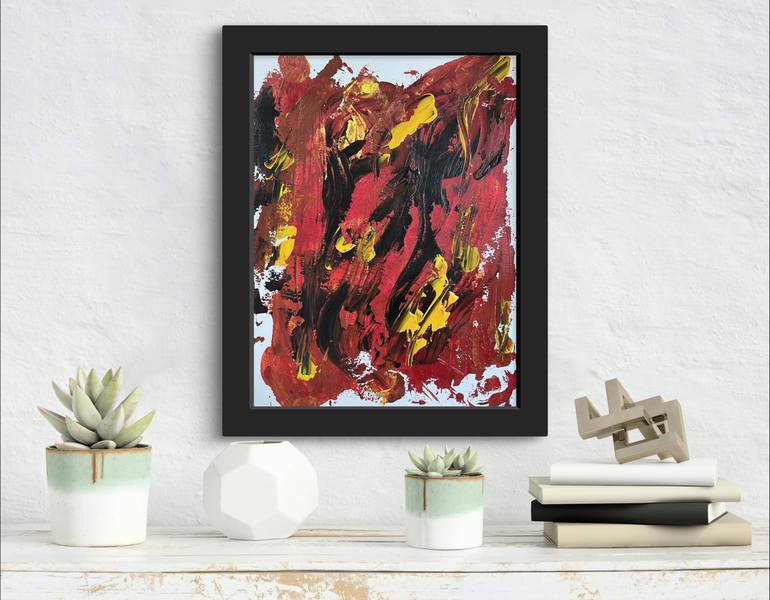 Original Abstract Expressionism Abstract Painting by Ashley Fleener Johal