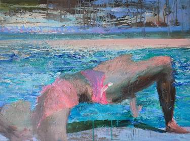 Original Figurative Light Paintings by Monica Leonardo 