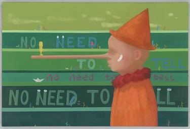 Original Contemporary Cartoon Digital by Paul Lee