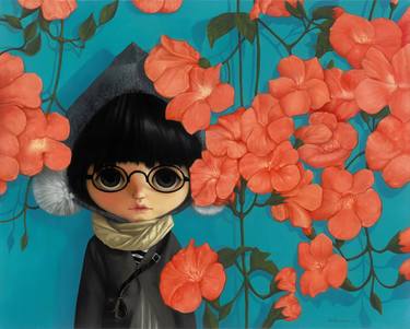 Original Contemporary Cartoon Digital by Paul Lee
