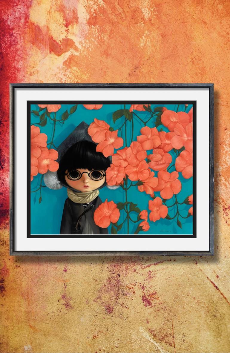 Original Contemporary Cartoon Digital by Paul Lee