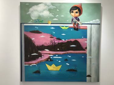 Original Contemporary Cartoon Digital by Paul Lee