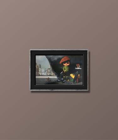 Original Contemporary Cartoon Digital by Paul Lee