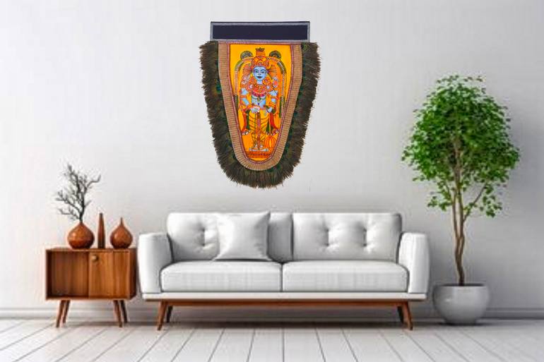 Original Folk Religion Painting by Jayalekshmy A K
