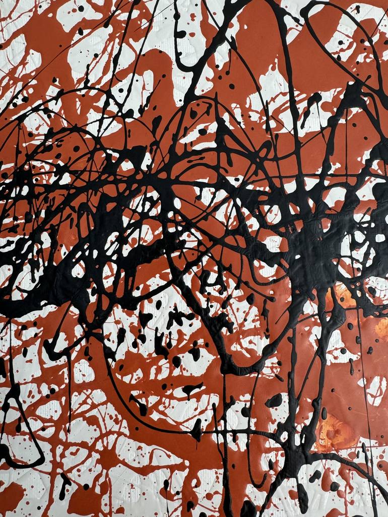 Original Abstract Painting by Gustaaf van Soestbergen