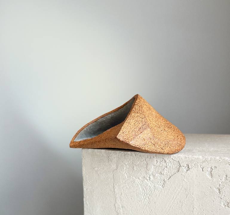 Original Abstract Expressionism Geometric Sculpture by Nadia Olefir