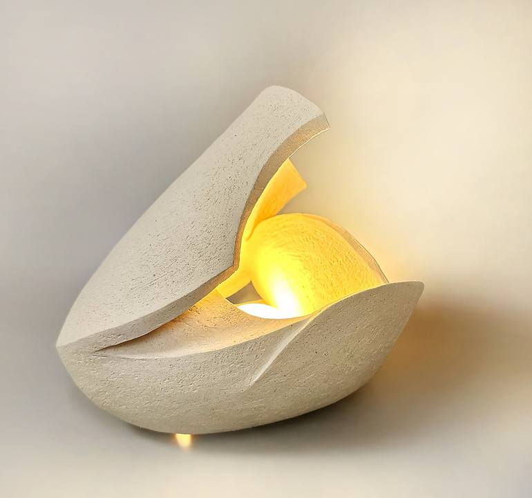 Original Art Deco Nature Sculpture by Nadia Olefir