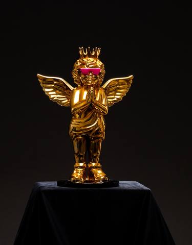Original Baroque Classical Mythology Sculpture by Ujas Sadh