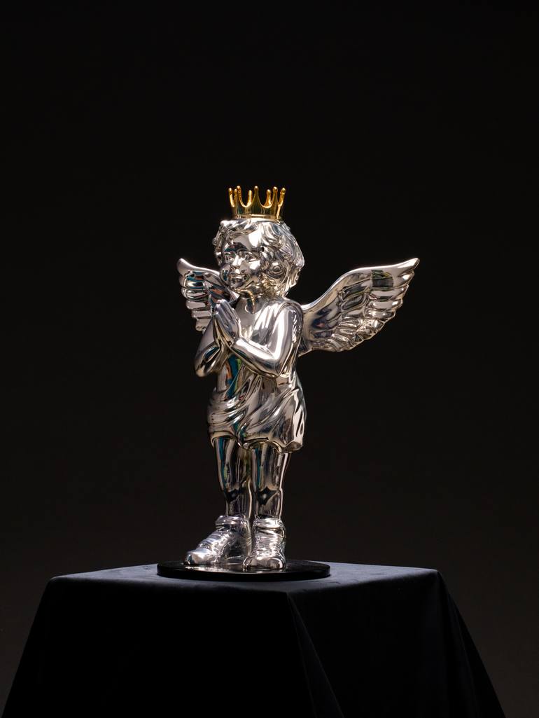 Original Baroque Classical Mythology Sculpture by Ujas Sadh