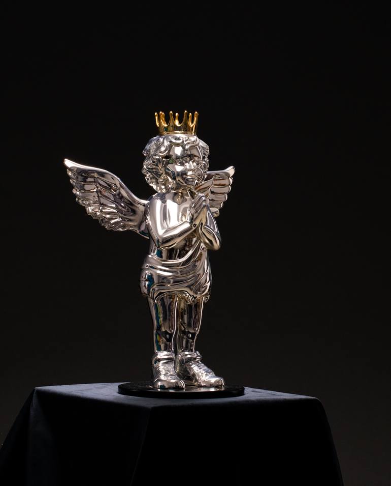 Original Baroque Classical Mythology Sculpture by Ujas Sadh